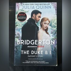 🔴2/$10 Book - Bridgerton - The Duke and I by Julia Quinn Romance Love mystery